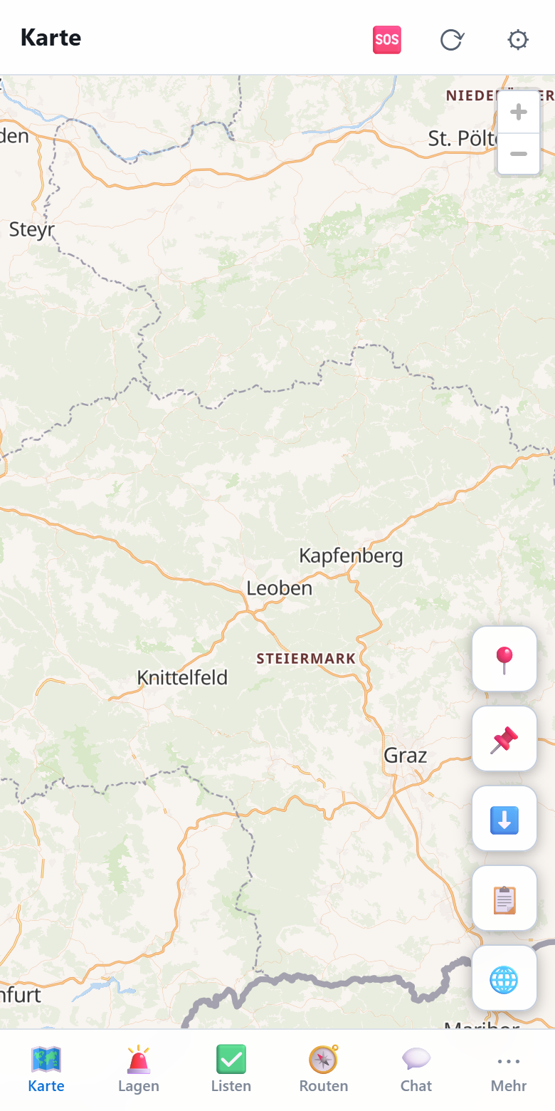 Prepper: Offline-Karte mit Routen