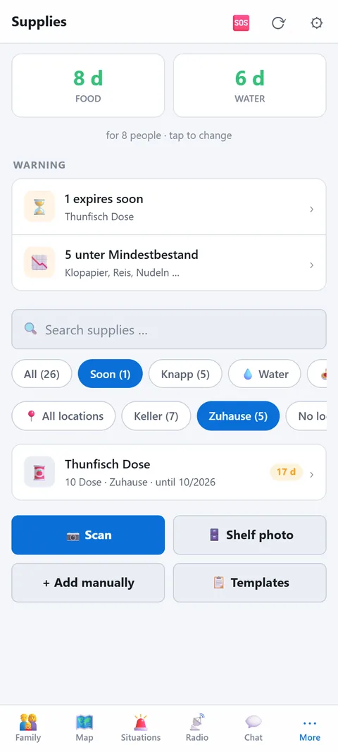 Edit an item
